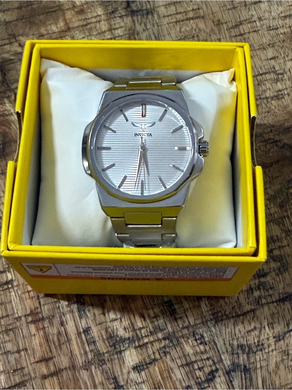NEW Invicta Silver Stainless Steel Specialty Men’s Watch 44mm + Original Box - Picture 8 of 8